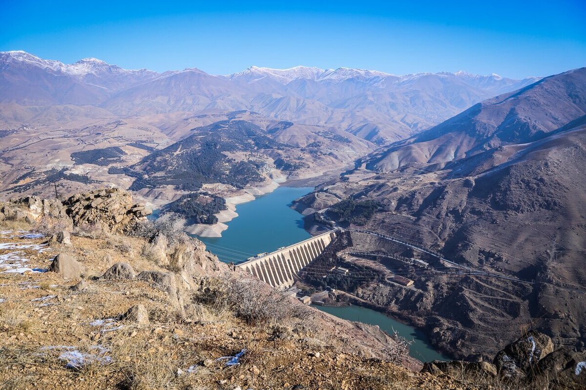 ببینید/ وضعیت بحرانی سد لتیان، تامین کننده آب شرب تهران!