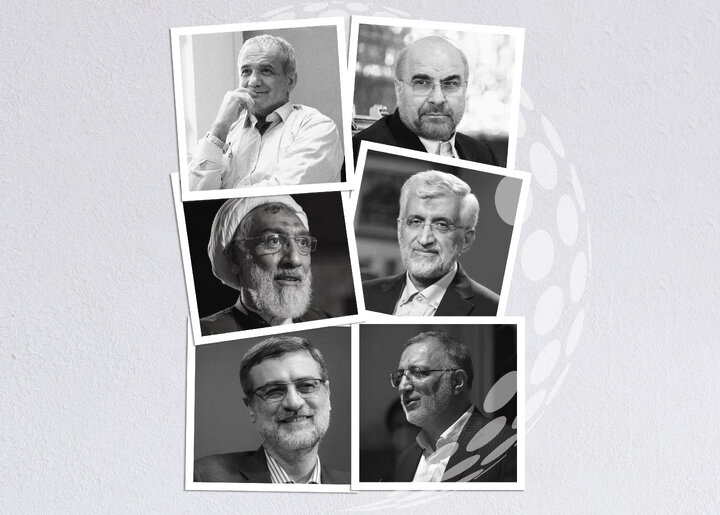 مسعود پزشکیان «نرم» شروع کرد، قالیباف اسیر سوالات چالشی شد /سعید جلیلی همچنان دشمن سرسخت برجام /پورمحمدی آرام تا روز مناظره؟