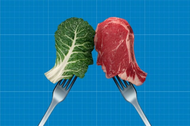 تنها تفاوت کودکان گیاه‌خوار و گوشت‌خوار