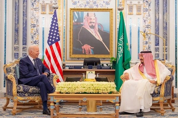  بیانیه مشترک آمریکا و عربستان: تاکید بر جلوگیری از دستیابی ایران به سلاح اتمی / بایدن: آمریکا تعهد دارد که در برابر تهدیدات ایران، به عربستان کمک کند