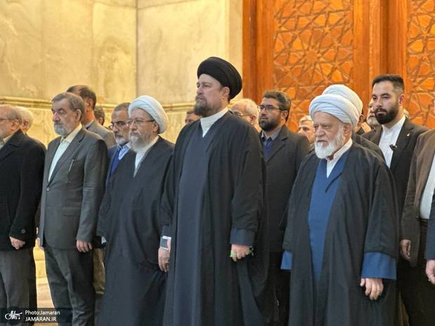  سید حسن خمینی: در مشروطه به دنبال آزادی رفتند اما از استقلال غفلت کردند/ آملی لاریجانی: مهمترین نهادهای این کشور به نحوی متکی به انتخابات است