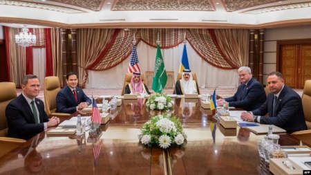  آمریکا از «پیشرفت» مذاکرات با اوکراین در عربستان سعودی خبر داد