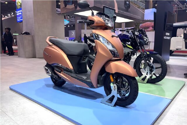  اولین اسکوتر CNG جهان رونمایی شد