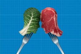 تنها تفاوت کودکان گیاه‌خوار و گوشت‌خوار