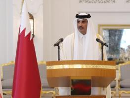  امیر قطر وارد تهران شد 