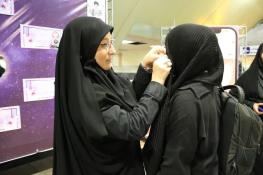  دوربین‌ها و حجاب‌بان‌ها در متروی تئاتر شهر