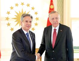 بلینکن با اردوغان دیدار کرد همه علیه نتانیاهو