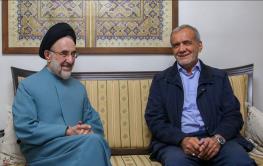  سید محمد خاتمی: به دکتر پزشکیان رأی خواهم داد