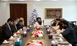 ملا برادر در دیدار با سفیر ایران: نمی‌گذاریم در امور داخلی ما مداخله صورت گیرد