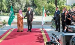  باغ ملی تهران پس از 17 سال میزبان مذاکرات وزرای خارجه ایران و عربستان / فرش قرمز زیر پای بن فرحان