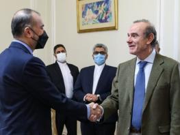  نماینده اتحادیه اروپا در مذاکرات وین پس از سفر به تهران، به آمریکا رفت