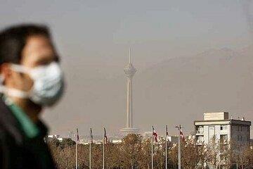 کیفیت هوای پایتخت همچنان « ناسالم » برای گروه‌های حساس