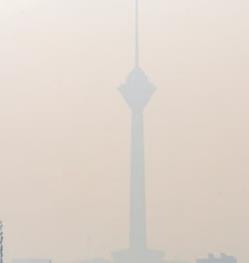  هوای تهران با شاخص کیفیت ۱۲۹ آلوده است