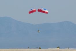 فضاپیمای "استارلاینر"‌ با موفقیت فرود آمد