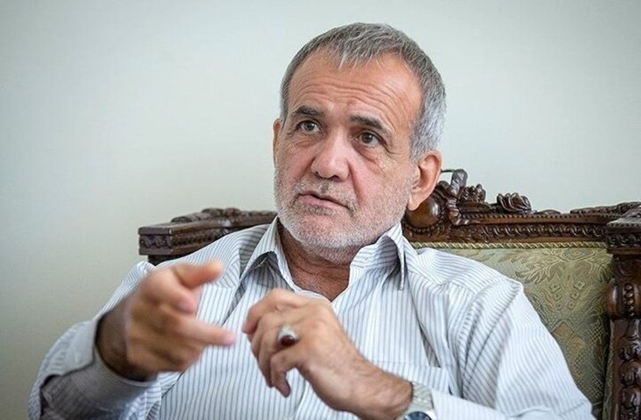 مسعود پزشکیان: کاندیدای پوششی نیستم /در انتخابات می آیم که بمانم نه اینکه بیایم و کنار بکشم /خبری از کاندیداتوری قالیباف ندارم